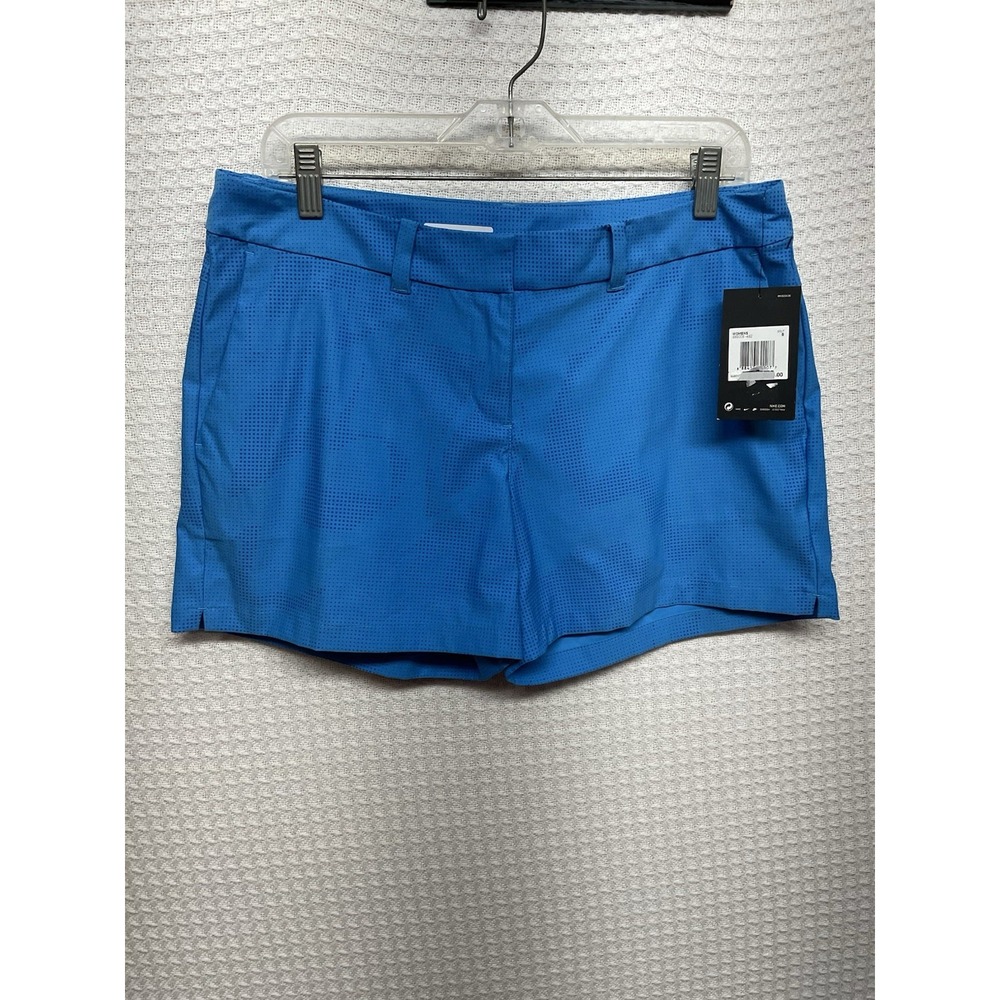 Nike Dri-Fit Flex Athletic Shorts Women's  Medium Blue Abstract New with Tags